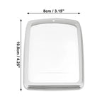 TPU Media Multimedia Protector Cover for Mercedes-Benz GLC (2016–2019) Silver