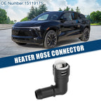 Heater Hose Connector for Buick Rainier (2004–2006) No.15119175 Plastic Black