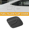 Fuel Tank Door Cap for Toyota Highlander (2022–2025) Carbon Fiber Black