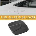 Fuel Tank Door Cap for Toyota Highlander (2022–2025) Carbon Fiber Black