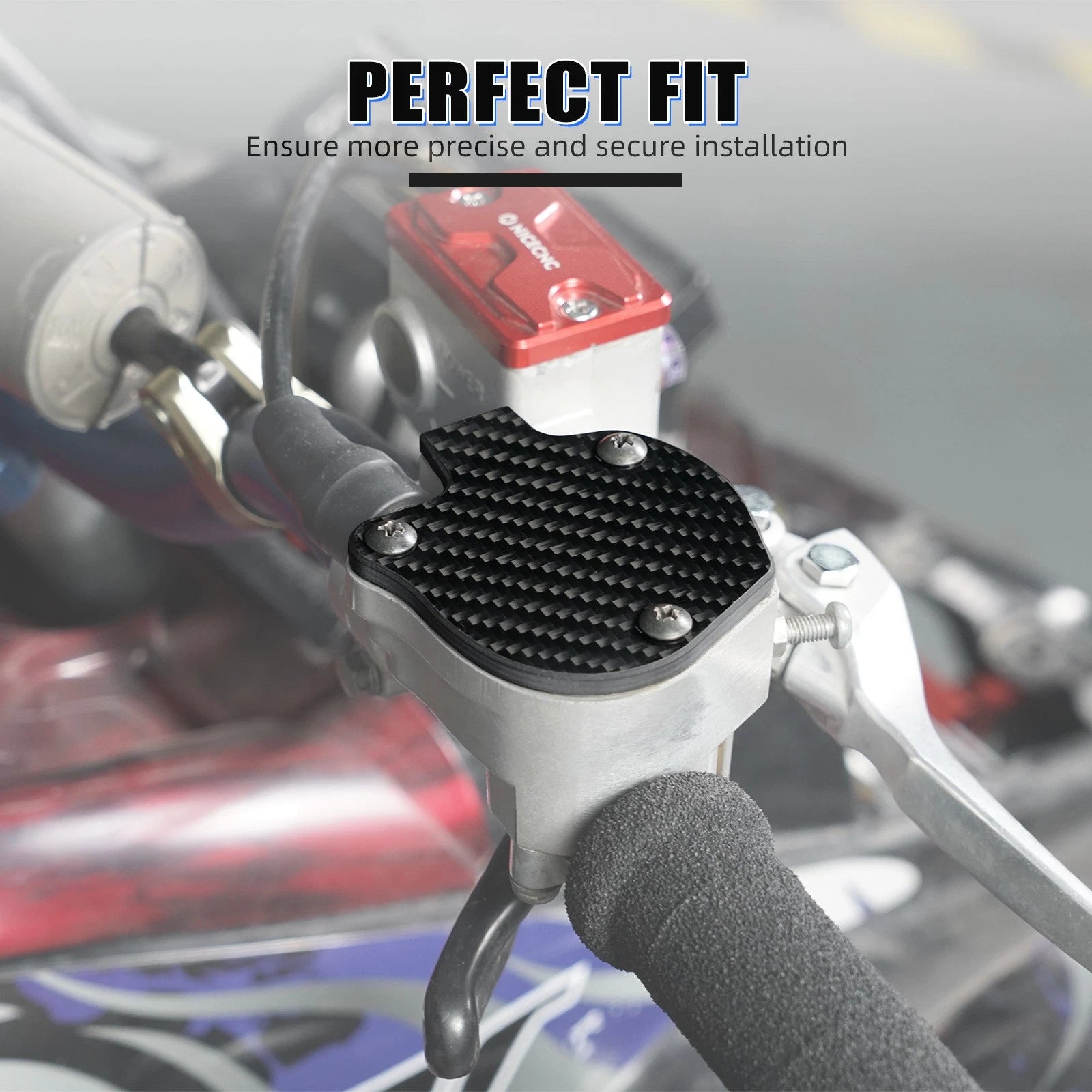Carbon Fibre Throttle Cover Guard for Yamaha Raptor 700 YFM700 (2009–2026)
