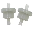 2Pcs Fuel Filter Assy for Suzuki Outboard (4-15 HP, 4-Stroke, 15410-98500)