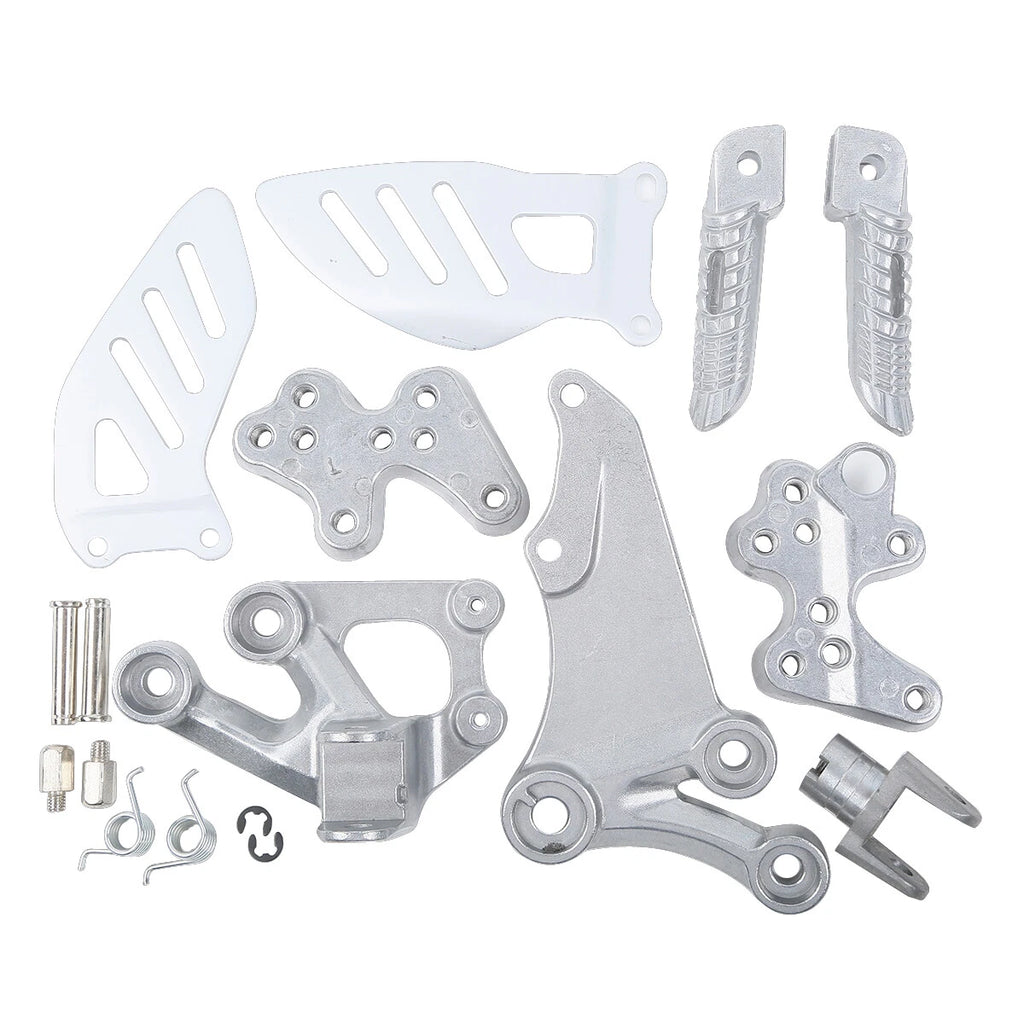 Front Rider Foot Pegs Footrests Bracket for Suzuki GSXR600 GSXR750 (2006–2010)