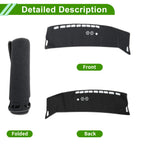 Dashboard Cover for Kia Niro (EV/PHEV/HEV) (2023–2025) Polyester Gray