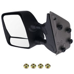 Left Side View Mirror for Nissan Frontier (2005–2015) Manual 963029BC9A Black