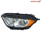 Headlight Assembly for Ford EcoSport (2018–2023) Halogen with LED DRL Chrome