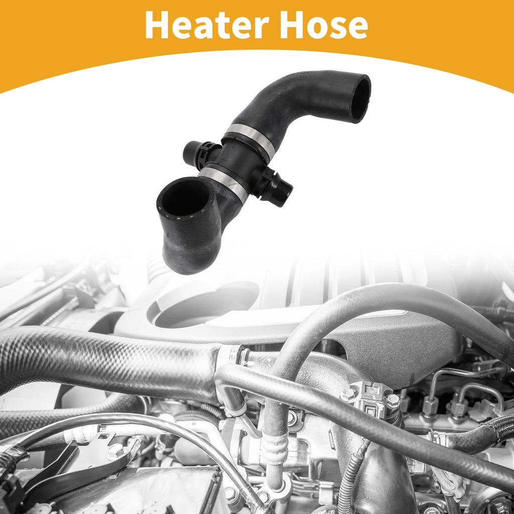 Heater Hose for BMW 528i xDrive (2012–2014) No. 11537603511 Rubber Black