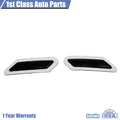 2X Smoke Front Bumper Reflector Side Marker Lights for Audi Q5 (2018–2020)