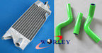 Aluminum Radiator & Hose for KAWASAKI KX80 KX85 KX100 (1998-2009)