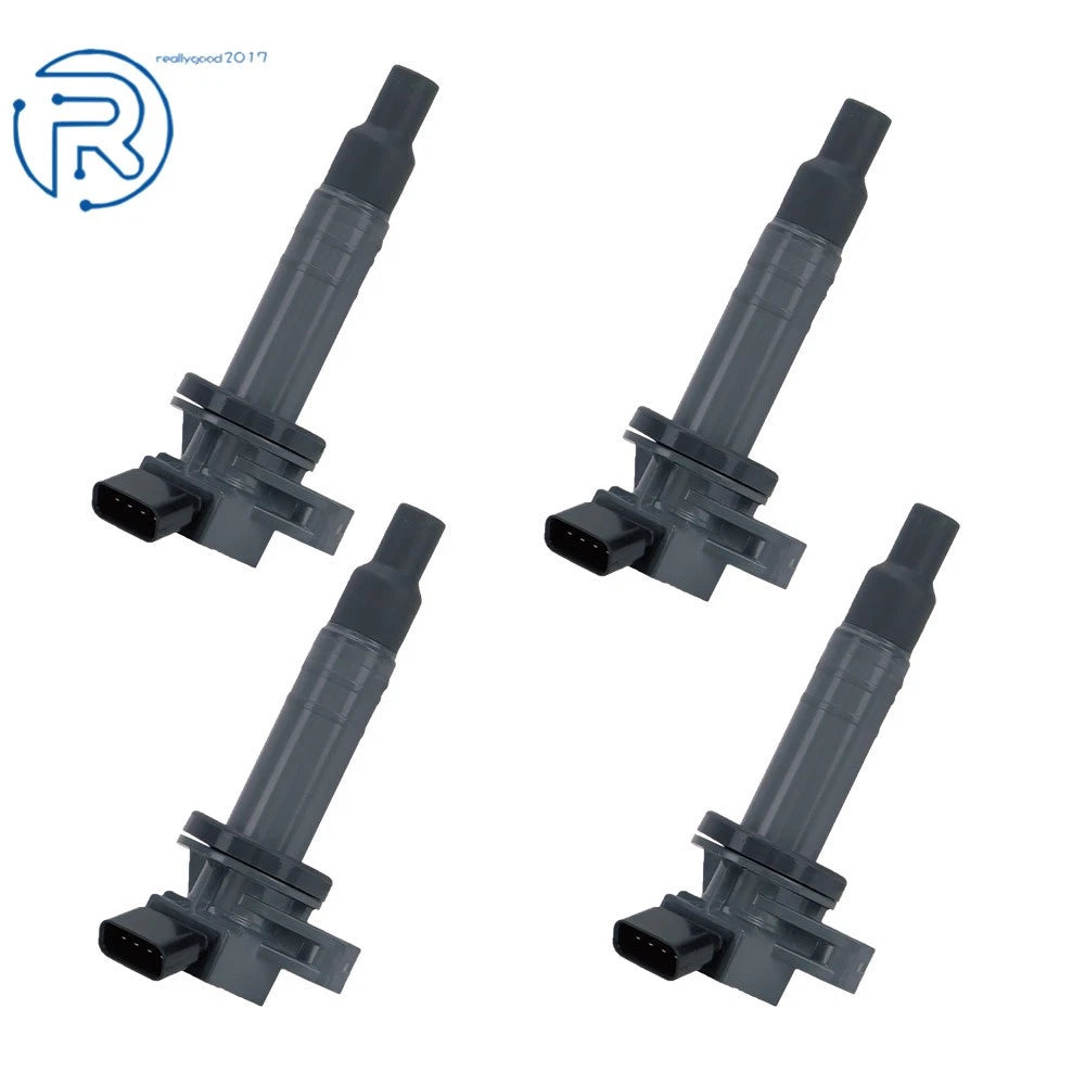 Set of 4 Ignition Coils for Toyota Corolla Celica Matrix (2000–2008) UF247 90919-02339