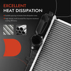 Radiator with Trans Oil Cooler for Mercedes-Benz CLS500 (2006)