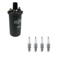 Set of 4 NGK Ignition Coils & Nickel Spark Plugs for 100 Series
