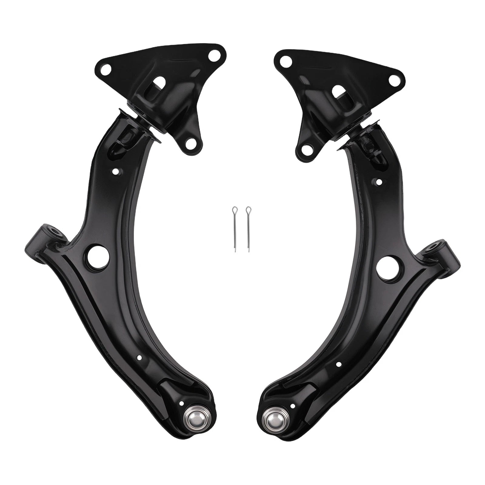 2pcs Front Lower Control Arms w/Ball Joints for Honda Fit Insight (2009–2013)