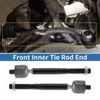 2 x Front Inner Tie Rod End Links for Chrysler 300, Dodge Charger (2011-2014)