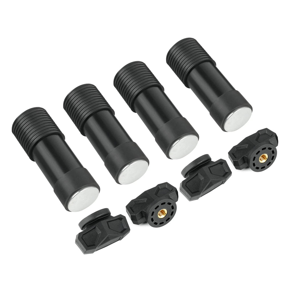 4X Plunger Anchor Mounting Kit for Polaris Ranger General (2016–2023)