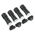 4X Plunger Anchor Mounting Kit for Polaris Ranger General (2016–2023)