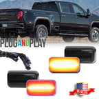 LED Fender Side Marker Light for Chevy Silverado Sierra 2015–2015