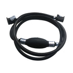 Fuel Gas Hose Line Assembly with Primer Bulb for Marine Outboard