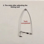 Fishing Bite Alarm Dual Ringer for Surf Fishing Rod (16cm, 4g)