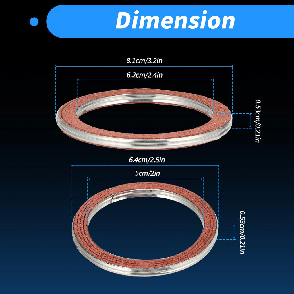 Exhaust Pipe Gasket Muffler Ring for Lexus IS300 (2001–2005) No. 9091706046