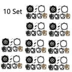 Set of 10 Carburetor Diaphragm Repair Kits for Shindaiwa TK4 B45