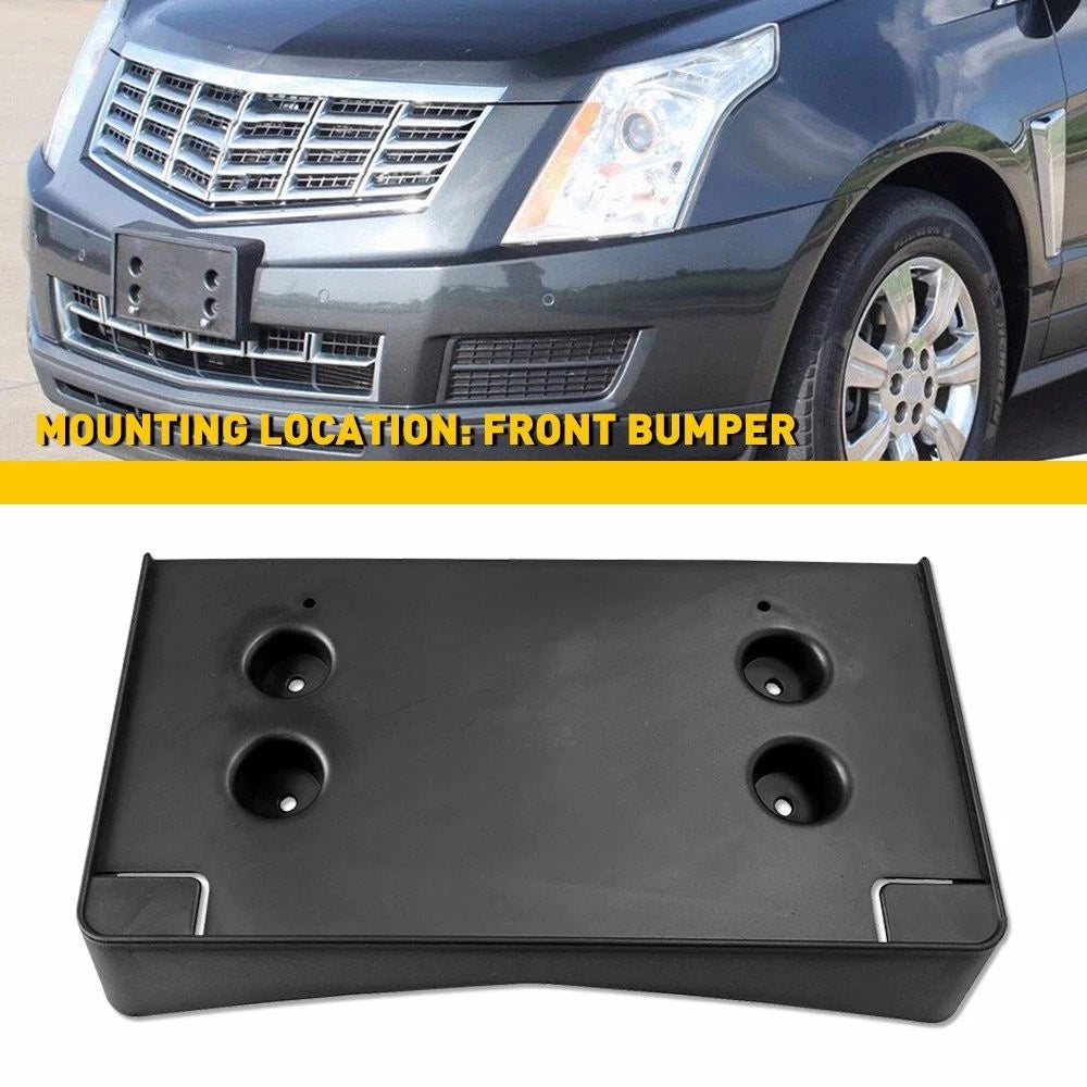Front License Plate Bracket Frame Holder for Cadillac SRX (2010–2016) 25776408 EXV
