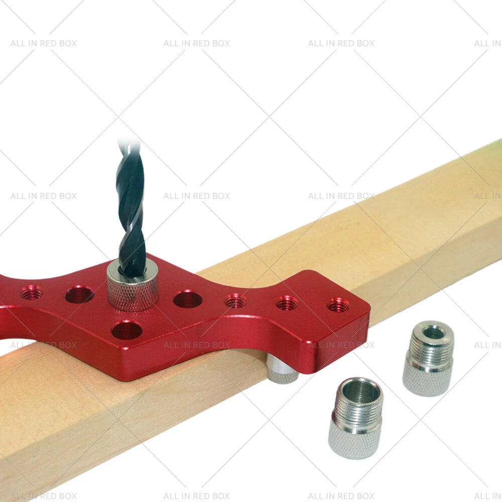 Vertical Pocket Hole Jig Dowel Drill Guide for Woodworking
