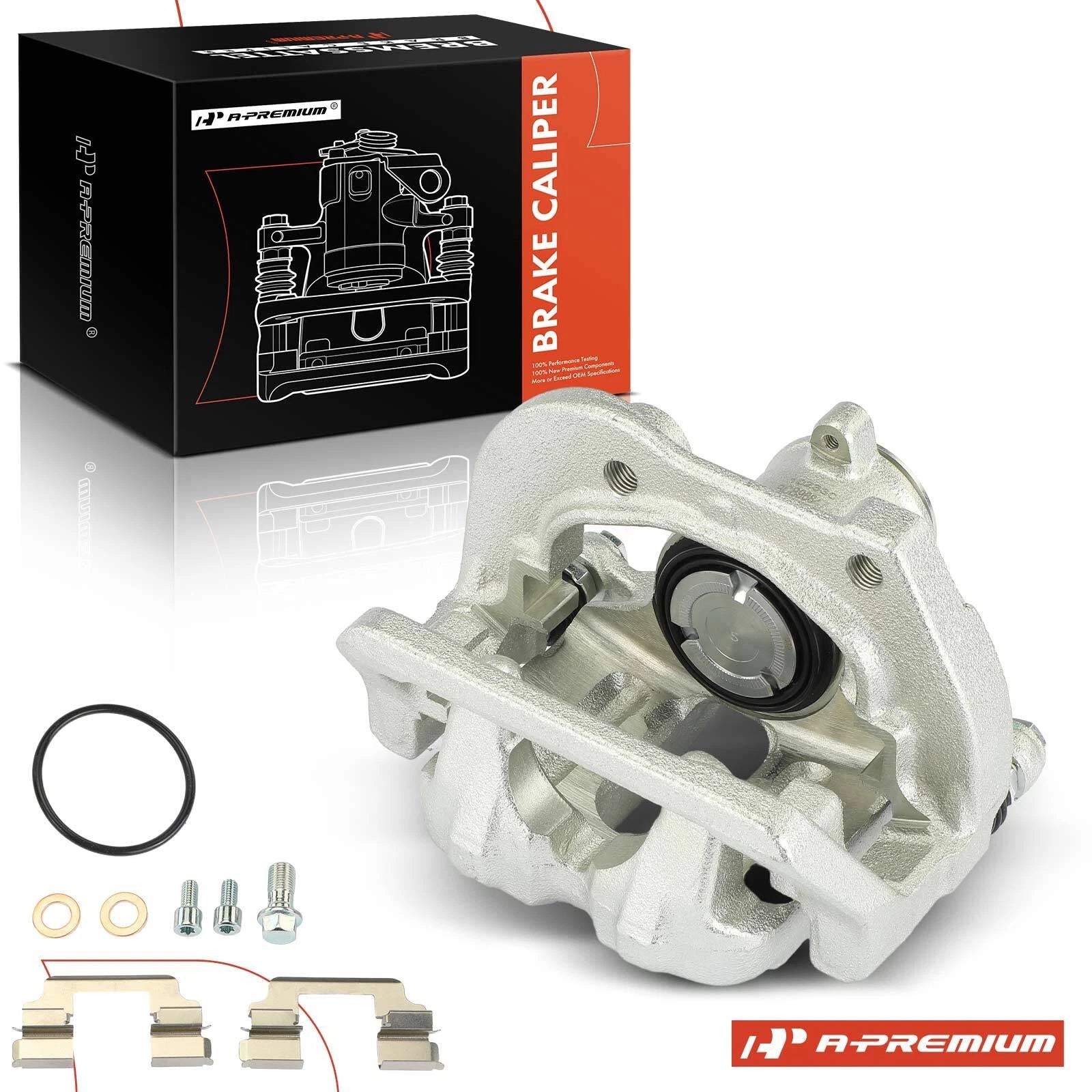 Rear Disc Brake Caliper with Bracket for BMW F12 640i/650i (2012–2018)