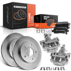 Pair Rear Brake Rotors & Pads for Buick LaCrosse (2005–2016)