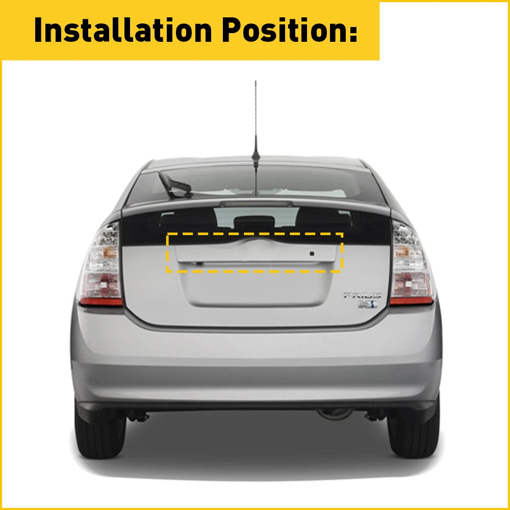 Rear Tailgate Liftgate Handle Garnish for Toyota Prius (2004â2009) Carbon Fiber