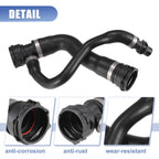Heater Hose Radiator Expansion Tank Pipe for BMW X5 3.0L L6 (2007–2010)