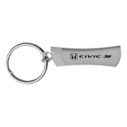 Chrome Blade Keychain - Officially Licensed for Honda Civic Si