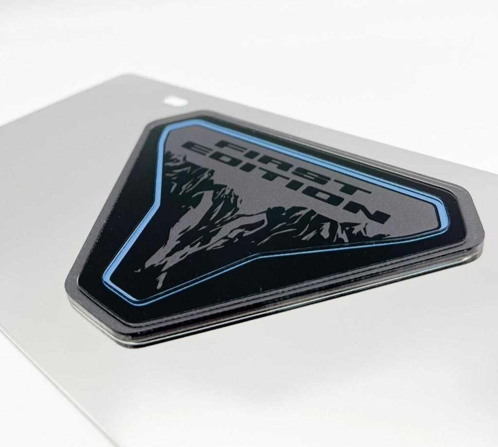 License Plate Frame Premium Chrome for Ford Bronco First Edition (2021–2024)