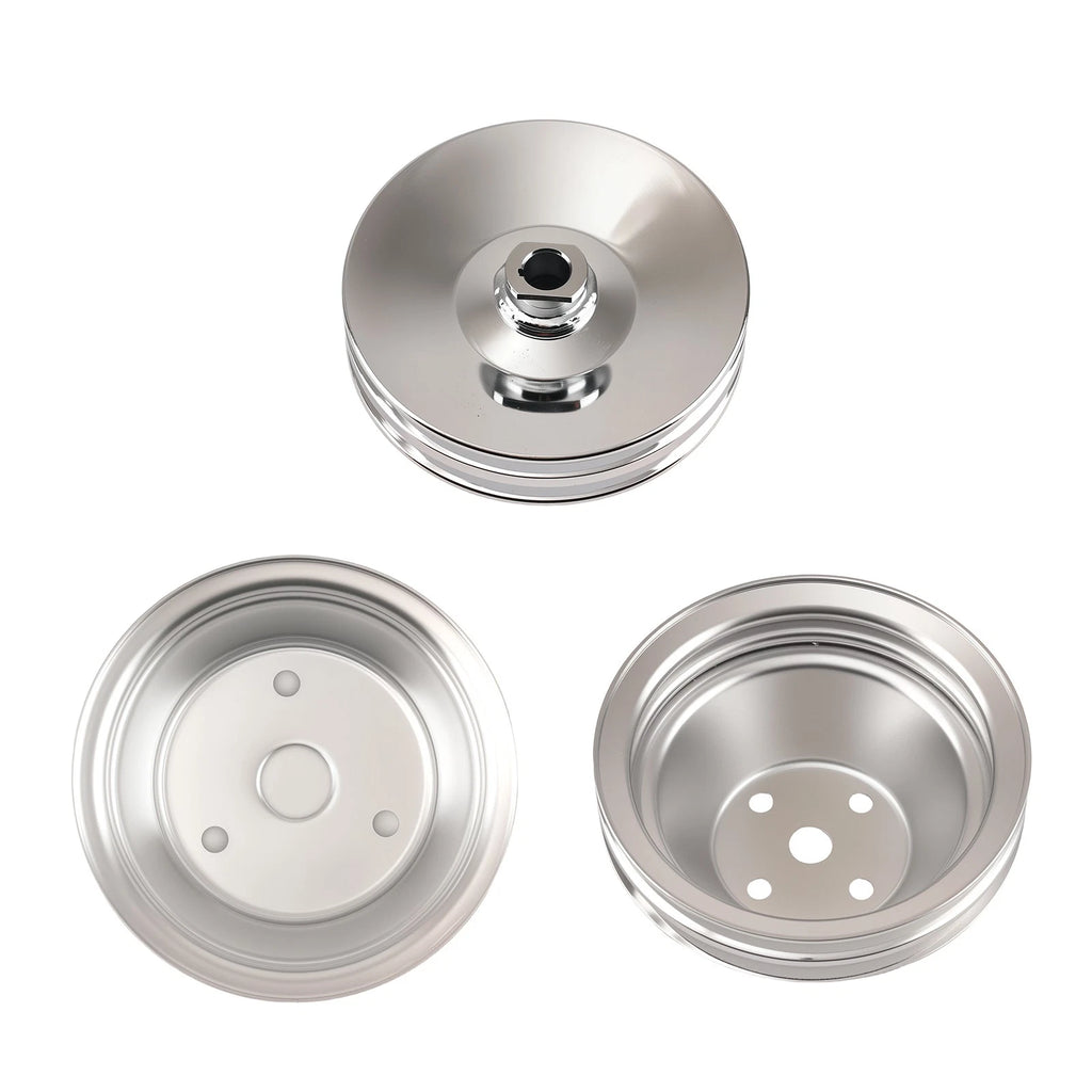Water Pump Pulley Kit for Chevrolet Small Block (283–350, 305–350)