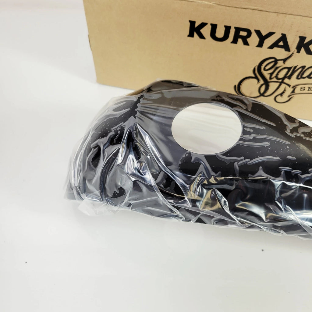 Kuryakyn 5689 Smooth Dash Console for Harley Touring (2008–2023) Gloss Black