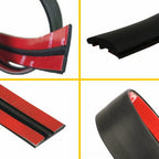 Rubber Push Seal Strip for Car Dashboard Windshield Gap (10ft)