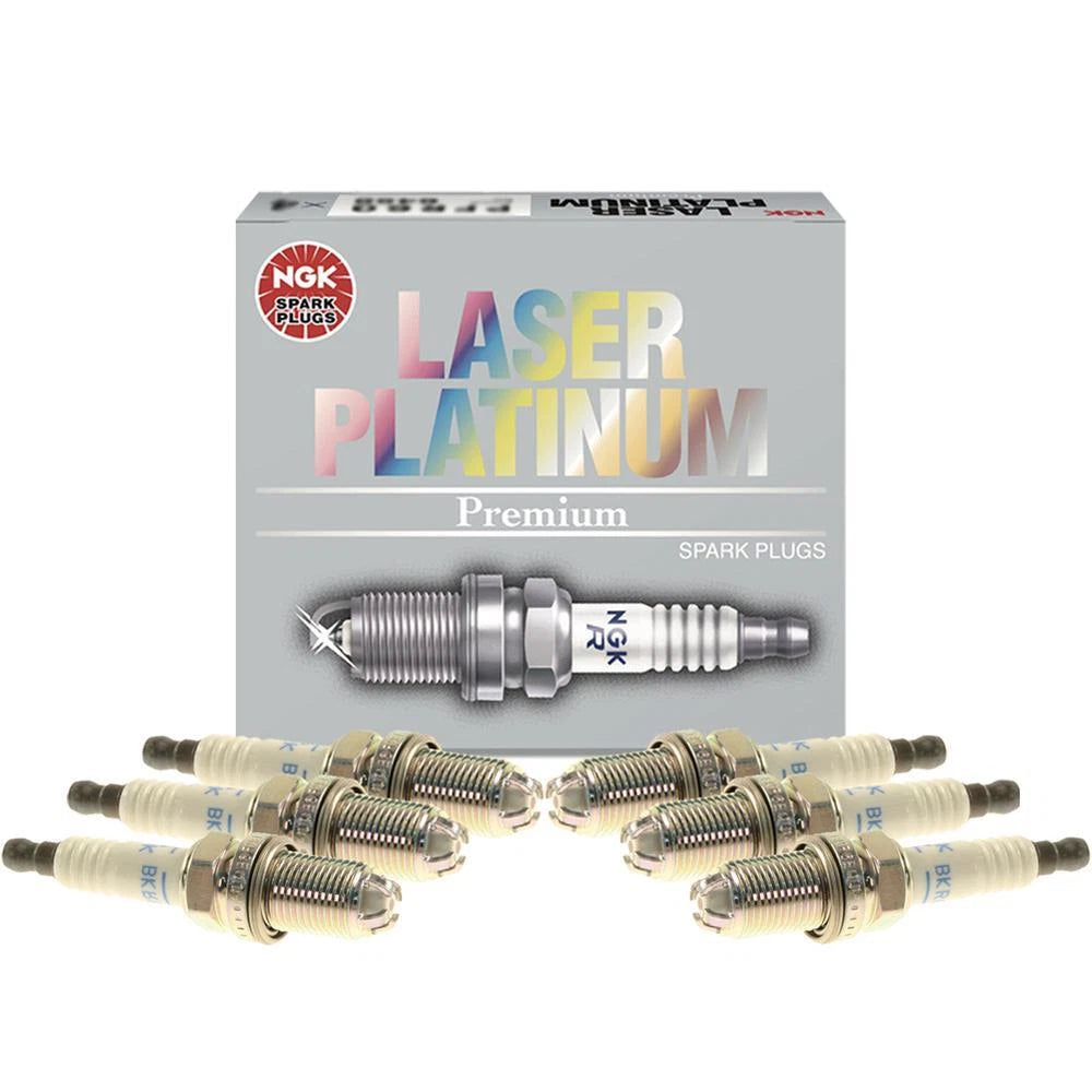 Set of 6 NGK Laser Platinum Spark Plugs for BMW E36 E39 E46 E53 E83, Porsche, Volvo