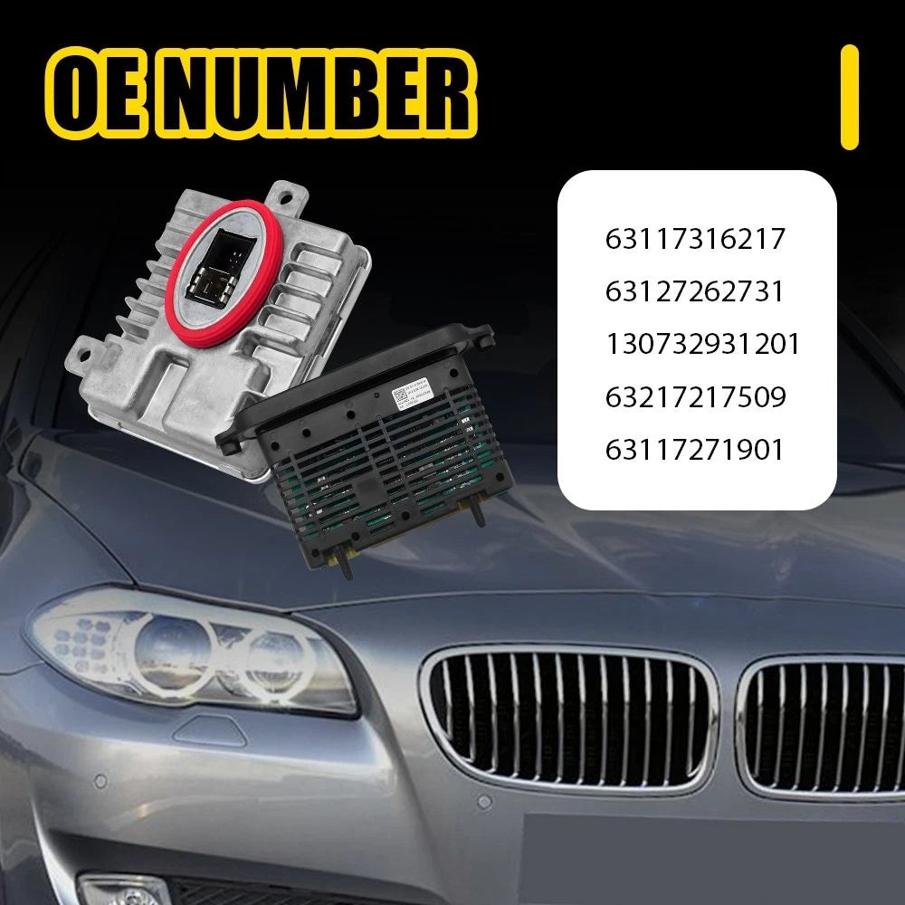 Xenon LED Ballast Bulb Module Kit RH for BMW 5 Series 528i 535i (2011–2013)