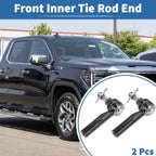 2X Front Outer Tie Rod End Links for Chevrolet Colorado (2006–2007) & GMC Canyon