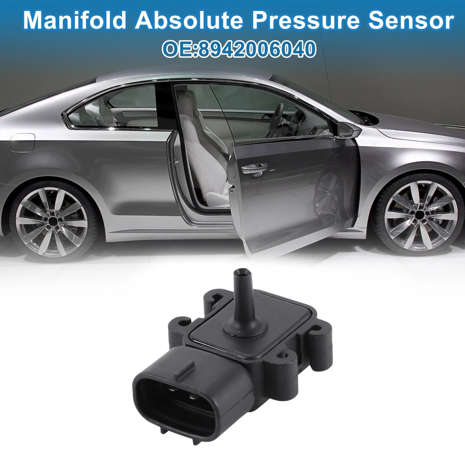 Manifold Absolute Pressure Sensor No. 8942006040 for Toyota Camry (1997–2001)
