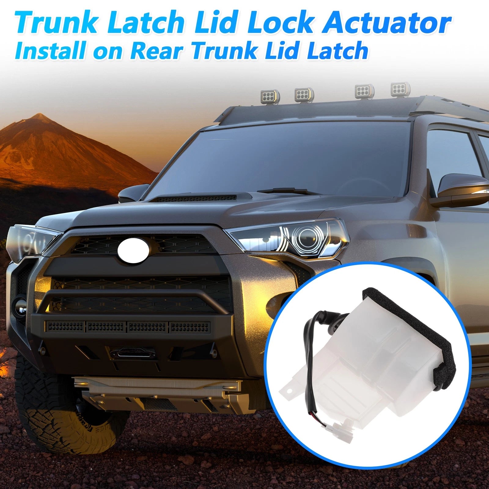 Rear Trunk Latch Lock Actuator for Toyota 4Runner (2010–2021) 6911035080