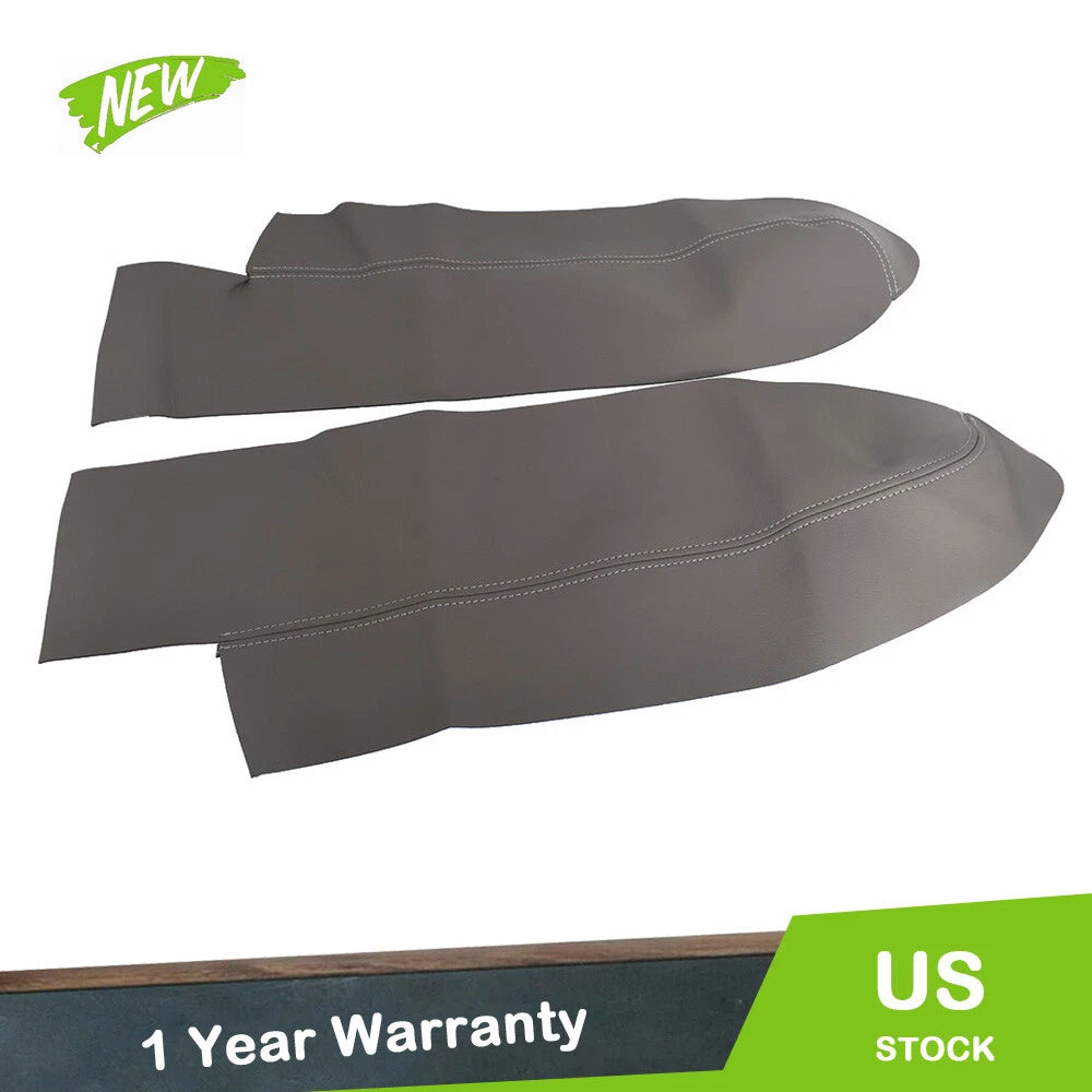 Set of 2 Front Armrest Door Panels Cover Gray for Honda CR-V (2007–2012)