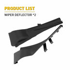 2X Corner Windshield Cowl Wiper Cover for Murano (2015-2017)