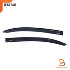 Weather Shield Visor Rain Guard for Mazda3 2014-2018 Sedan