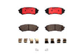 Set of 4 Brembo Rear Ceramic Slotted Brake Pads for Lexus LX470 (1998–2007)
