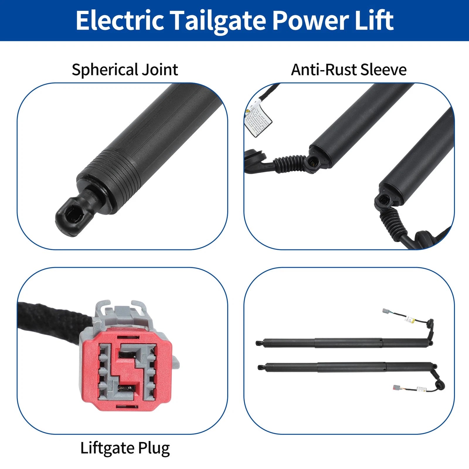 Tailgate Power Lift Support for Ford Explorer (2020–2024) No.LB5BS402A55AE 1 Pair