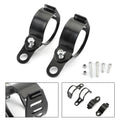 Fork Clamp Headlight Turn Signal Light Mount Holder for Motorcycle (41-51mm)