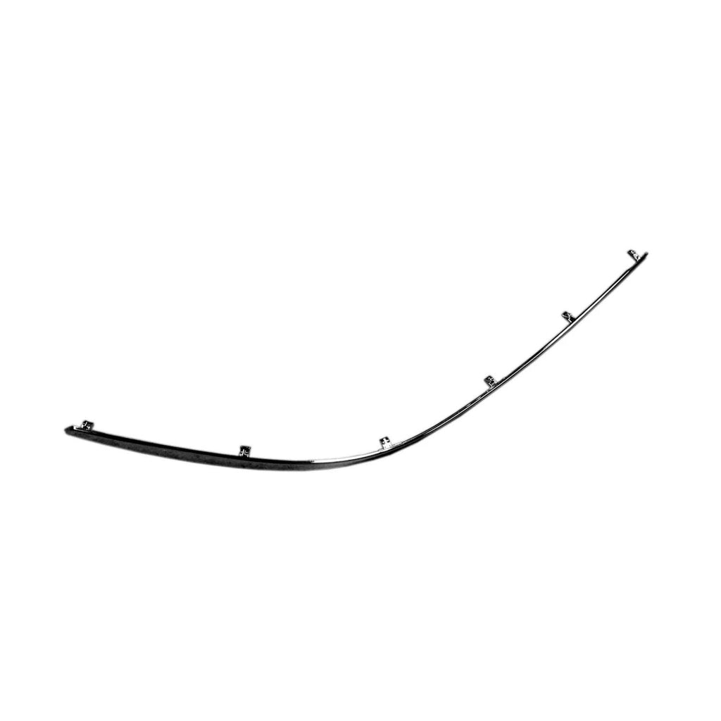 Replacement Chrome Plastic Driver Side Front Bumper Molding