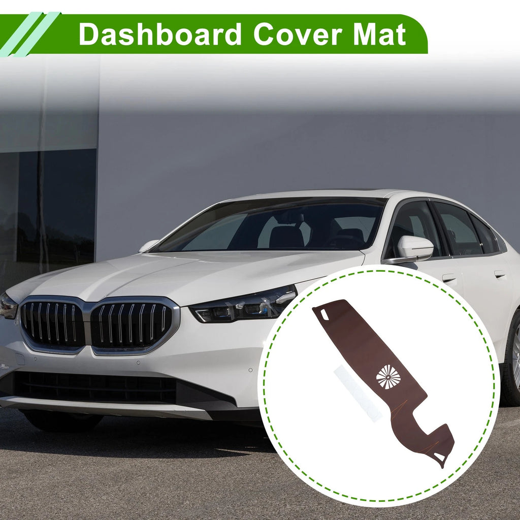 Dashboard Cover for BMW 7 Series (2009–2014) Dash Mat Carpet Brown