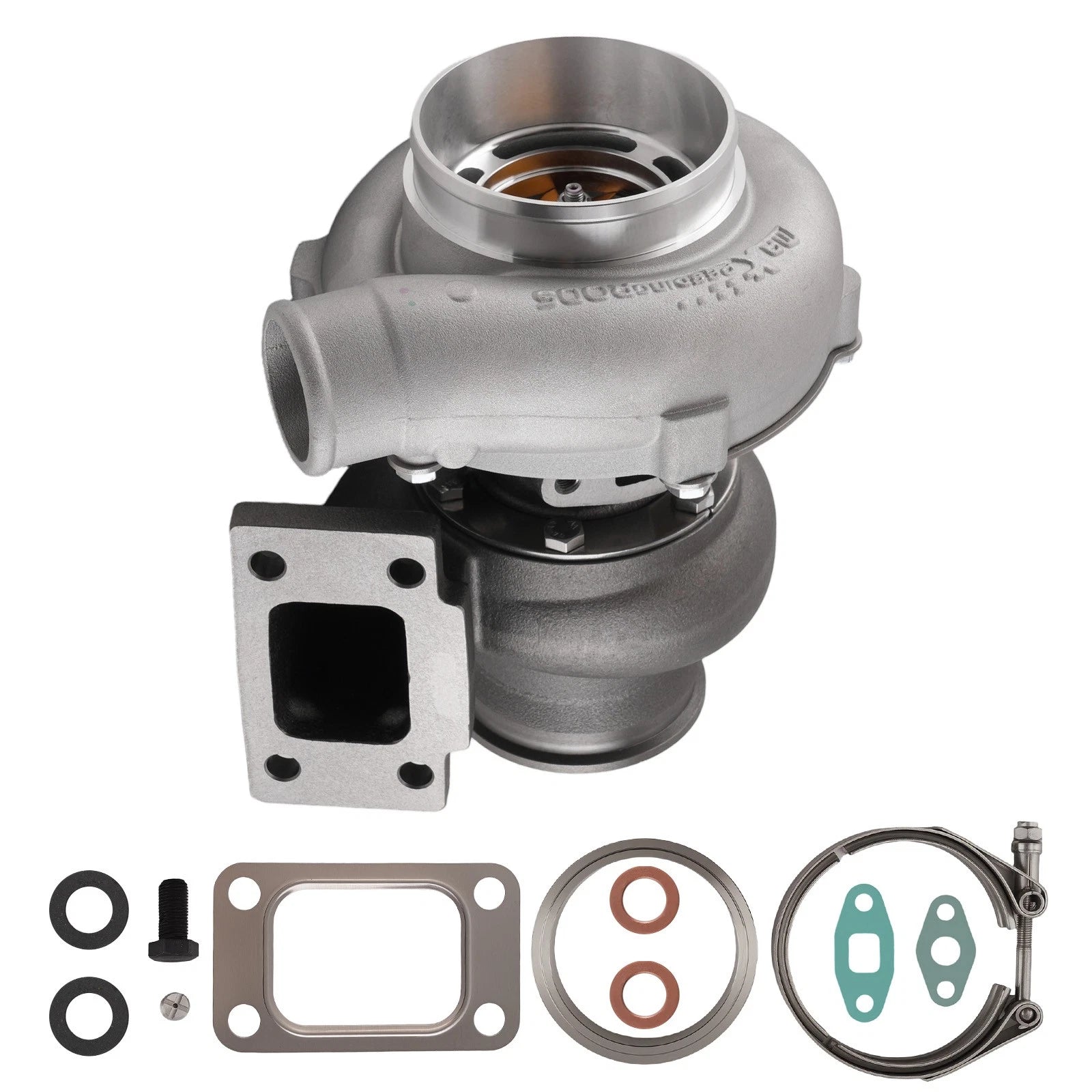 Billet Turbocharger GT3037 GT3076R T3 Flange 0.82 A/R for 500+HP